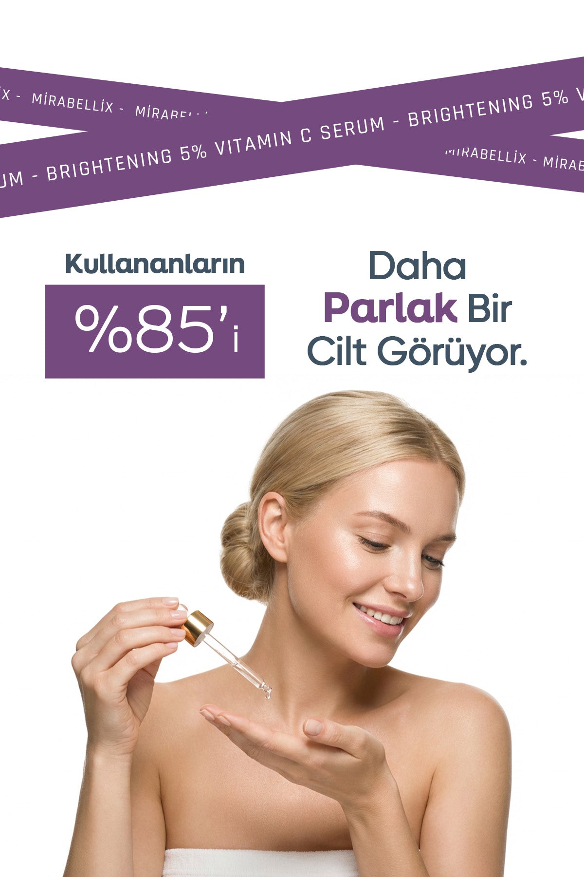 Aydınlatıcı %5 C Vitamini & Niasinamid İçeren Serum – Meyan Kökü ve Ginkgo Biloba Özlü 30 ml