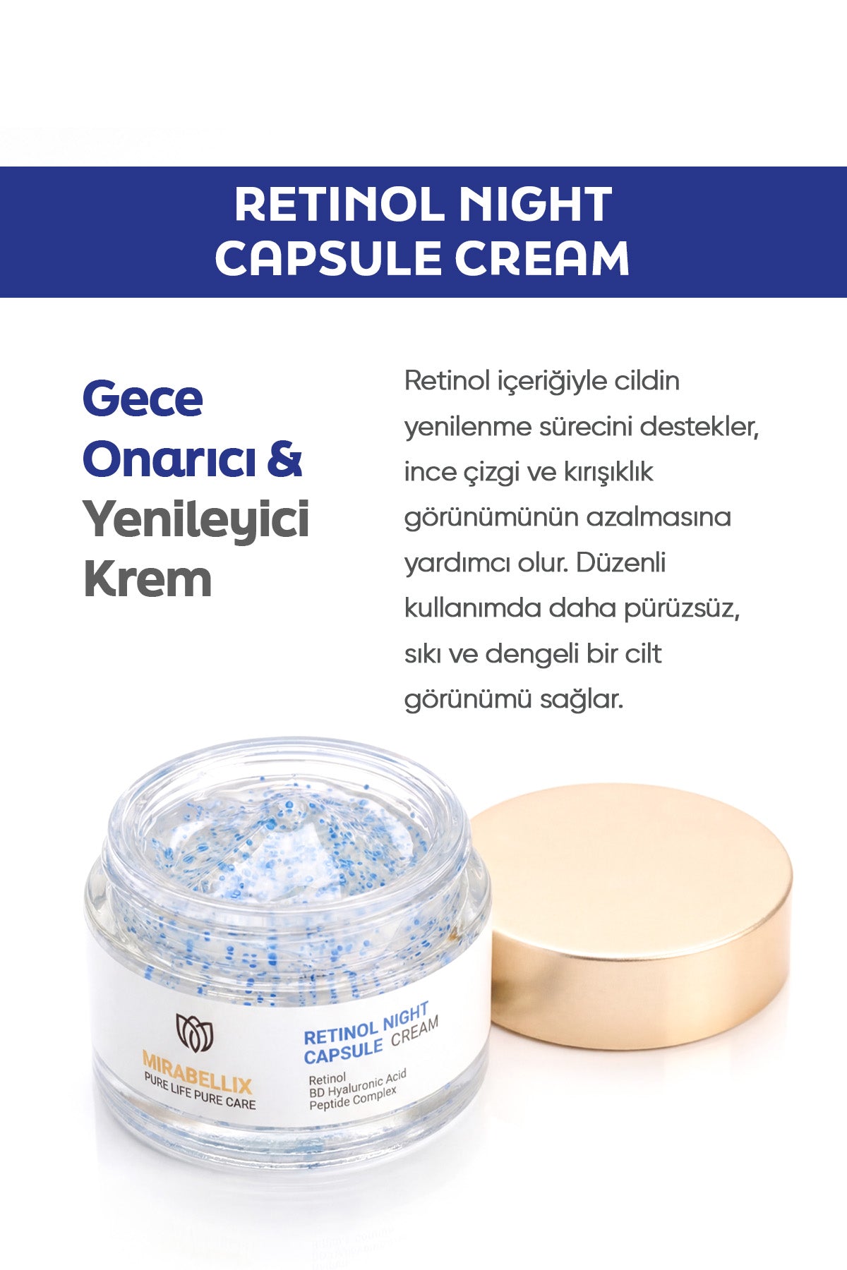 RETİNOL NIGHT CAPSULE CREAM 50 ML