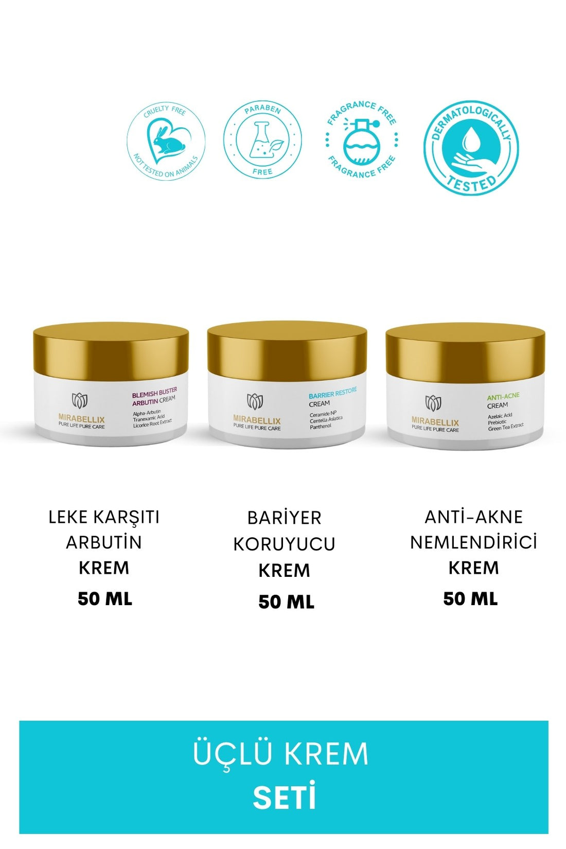Yenileyici Cilt Bakımı Krem Seti - 3&