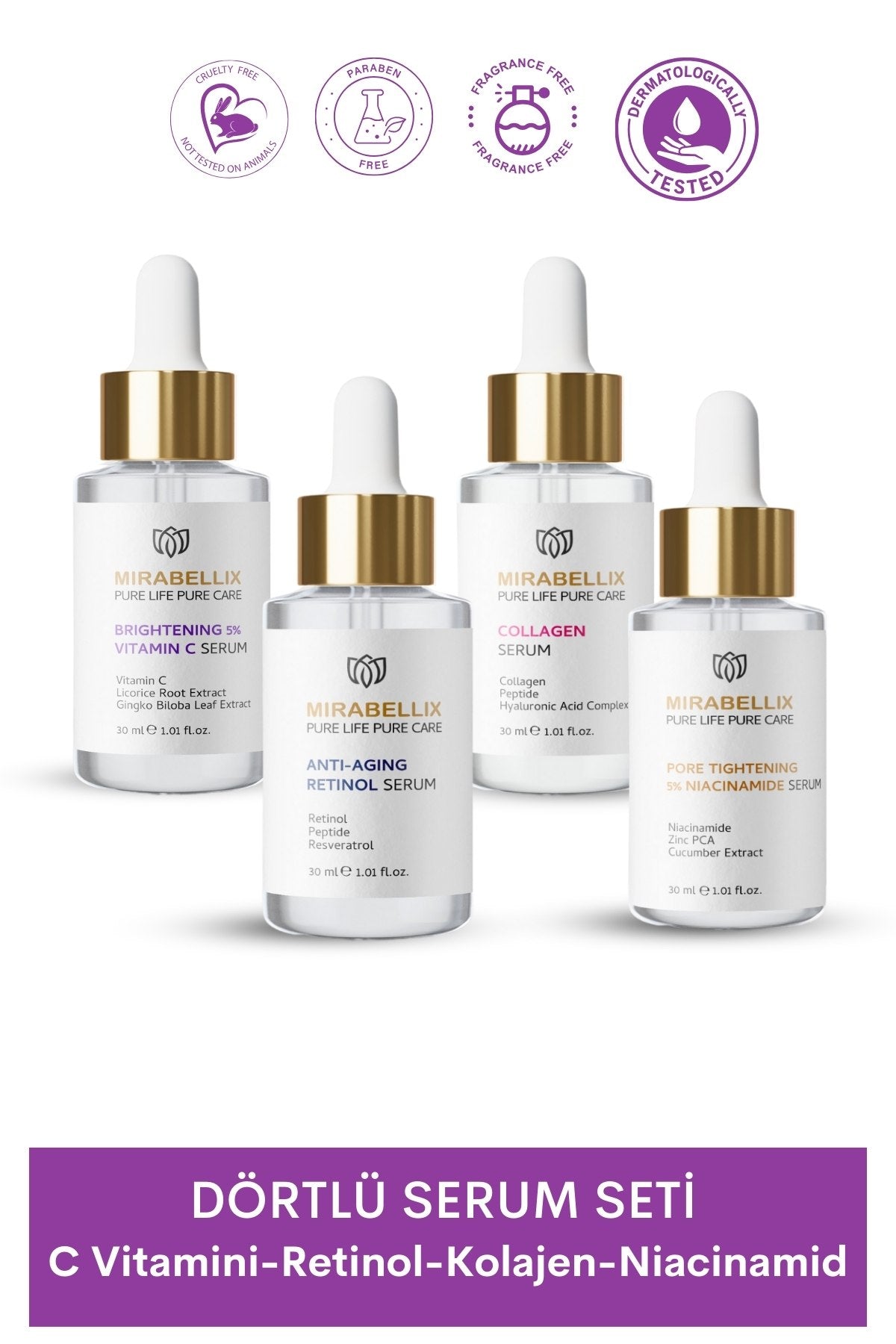 Gençlik ve Güzellik Serum Seti -4&