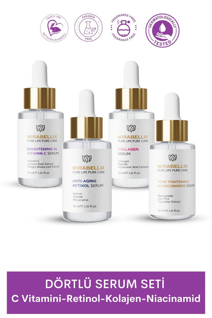 Gençlik ve Güzellik Serum Seti -4&