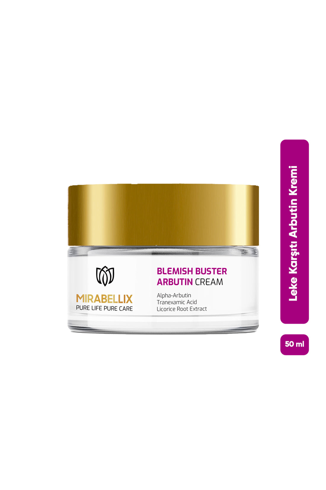 Arbutin, Meyan Kökü Özlü Leke Karşıtı &amp; Aydınlatıcı Krem – Niacinamide ve Hyaluronik Asit Destekli 50 ml