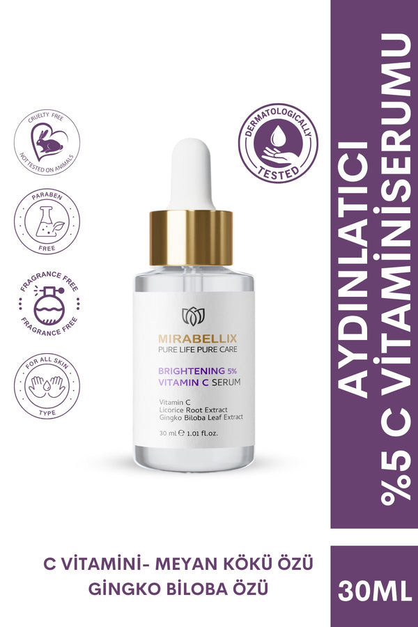 Aydınlatıcı %5 C Vitamini Serum