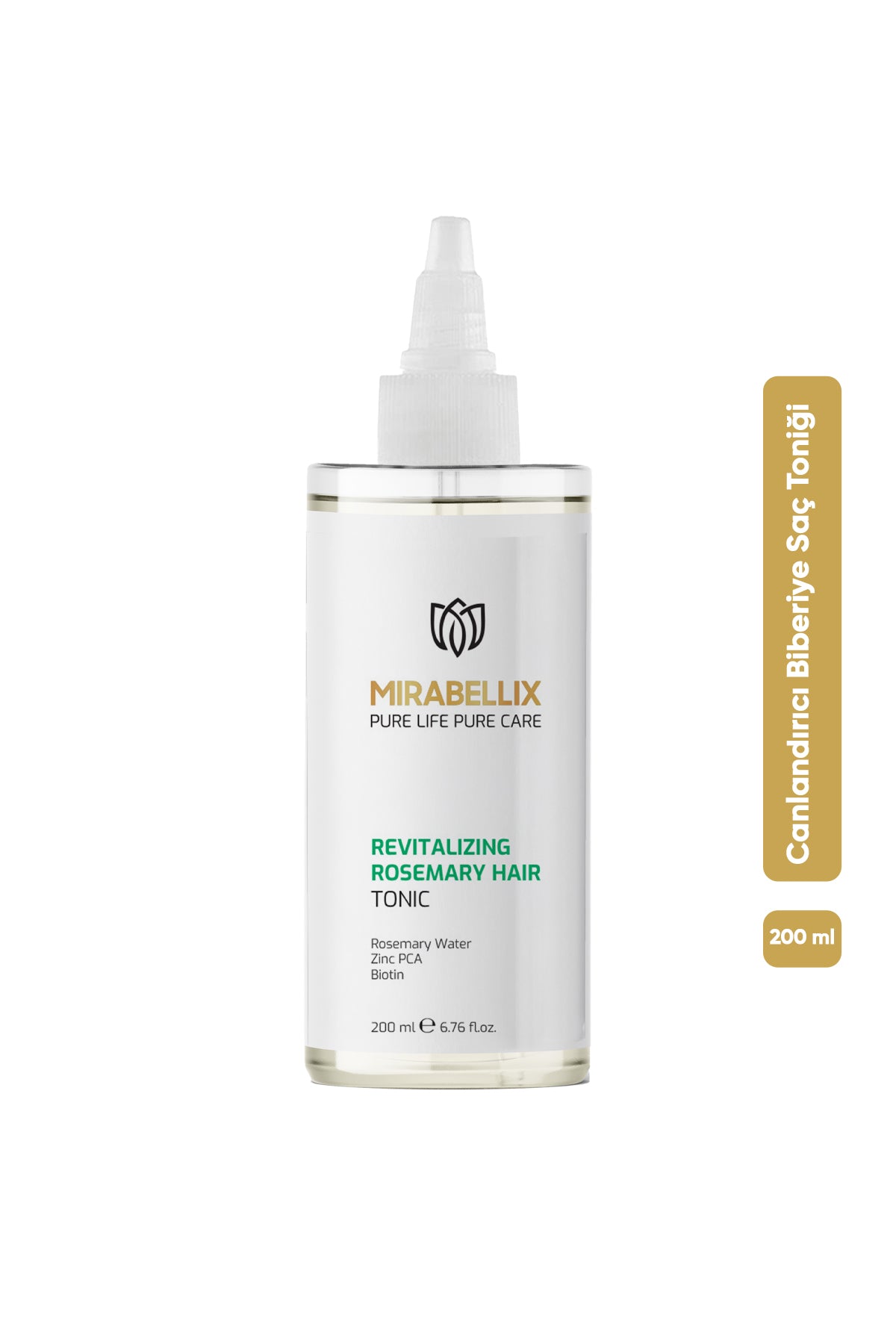 Canlandırıcı Biberiye &amp; Biotin Saç Toniği – Çinko PCA Destekli Güçlendirici Bakım 200 ml