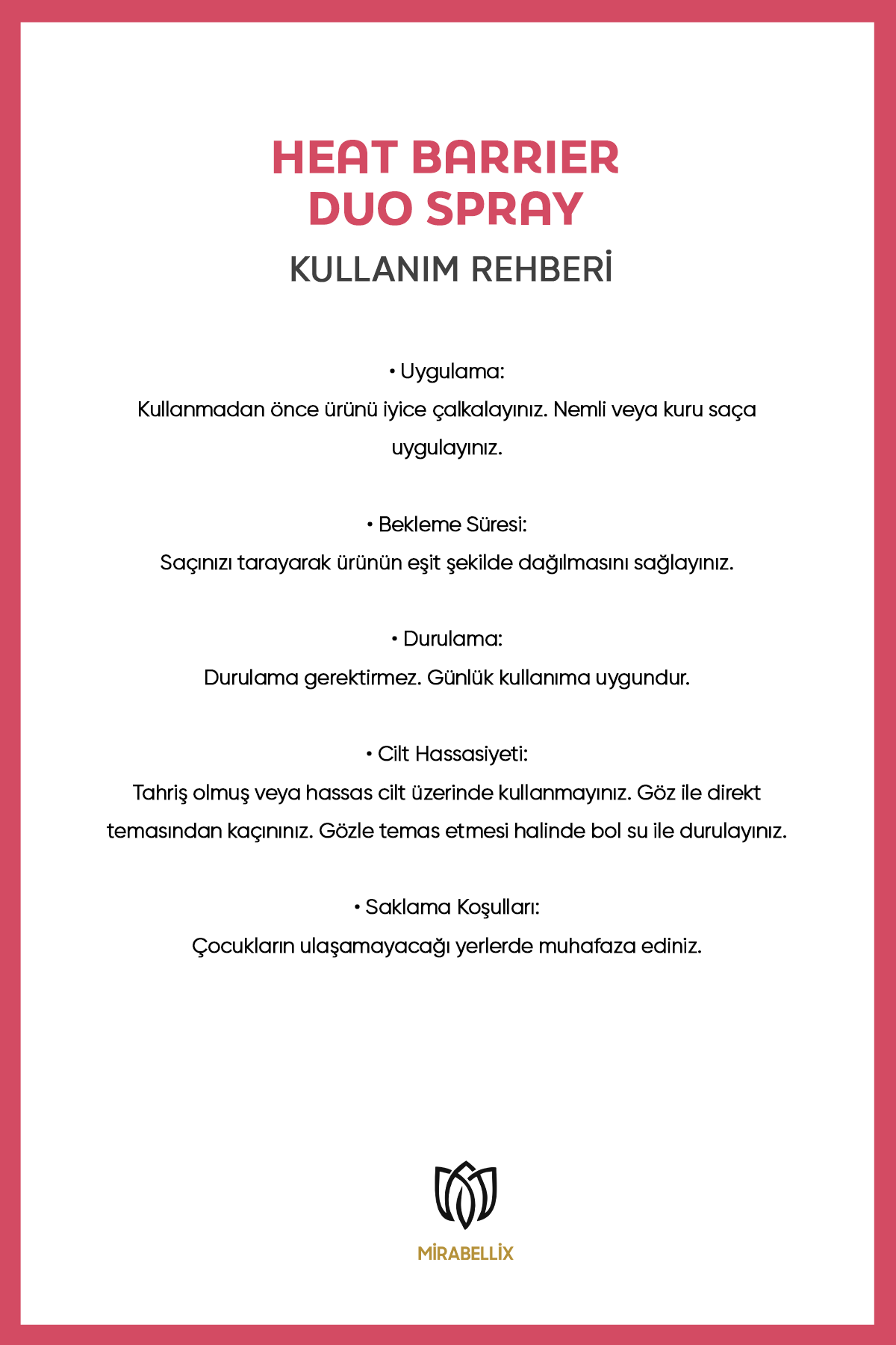 Çift Fazlı Isı Koruyucu &amp; Onarıcı Saç Spreyi – Keratin, Üzüm Çekirdeği Yağı ve E Vitamini Destekli 200 ml