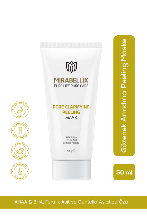 Gözenek Arındırıcı Peeling Maske – AHA &BHA 50 ml