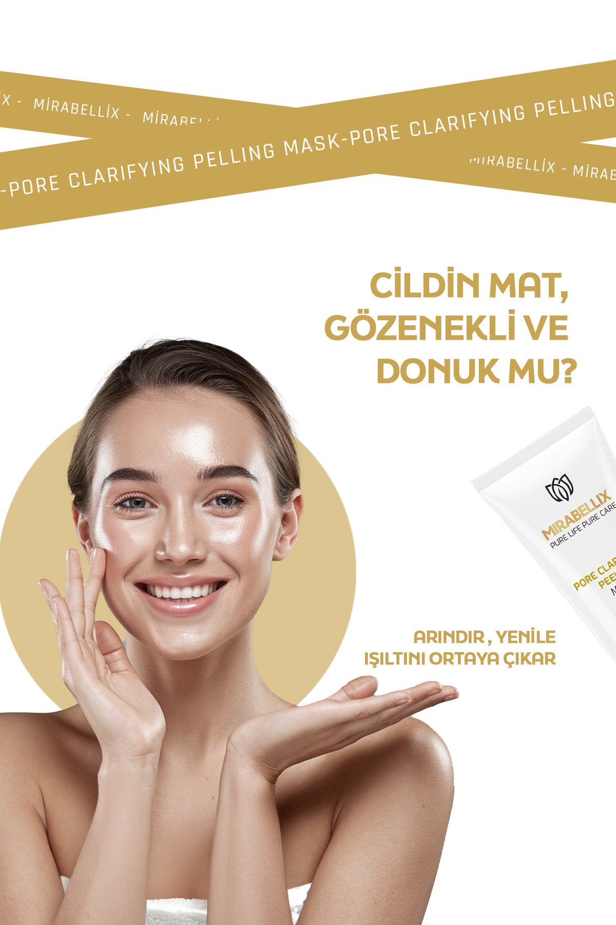 Gözenek Arındırıcı Peeling Maske – AHA &amp;BHA 50 ml