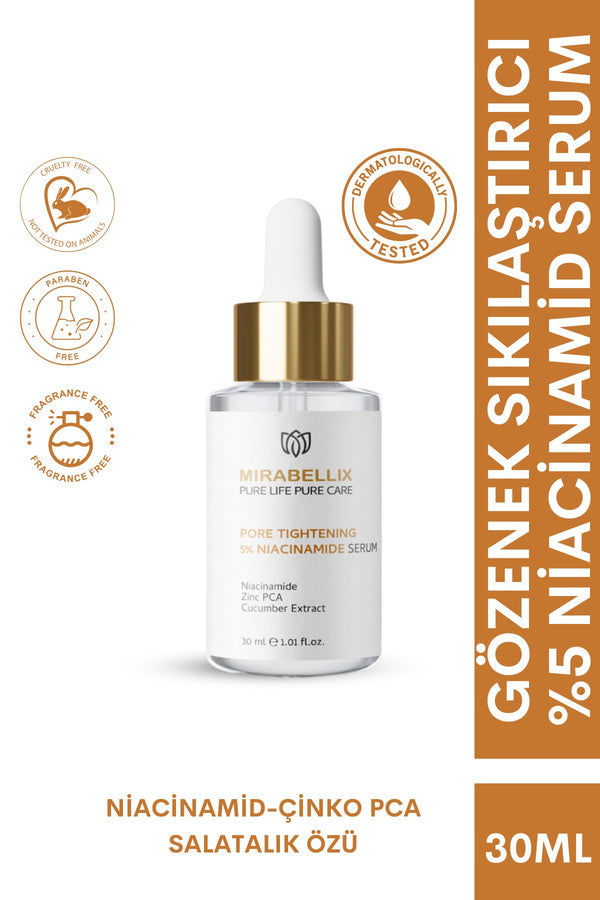 Gözenek Sıkılaştırıcı %5 Niasinamid Serum