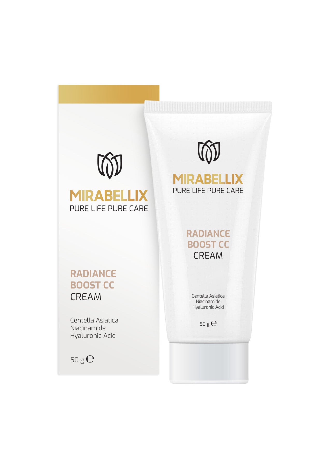 Işıltı Veren CC Krem – Centella Asiatica, Hyalüronik Asit ve Niasinamid İçerikli 50 ml