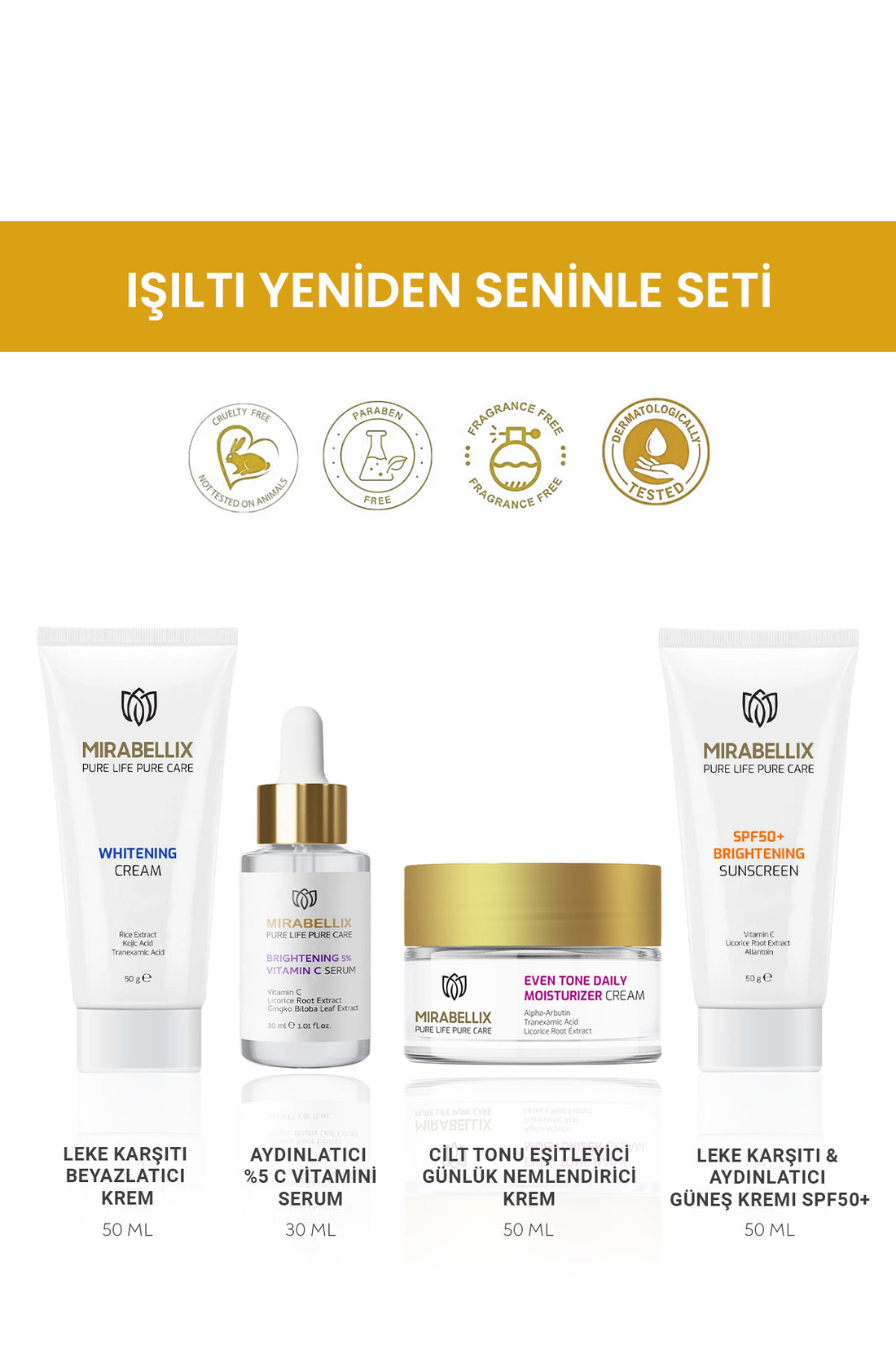 Işıltı Yeniden Seninle Seti (Leke ve cilt tonu eşitleyici)