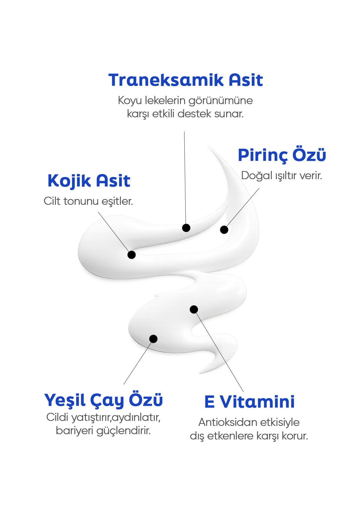 Leke Karşıtı Beyazlatıcı Krem – Pirinç Özü İçeren Aydınlatıcı Bakım 50 ml