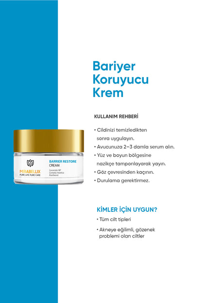 Onarıcı ve Yenileyici Cilt Bakım Seti-3&