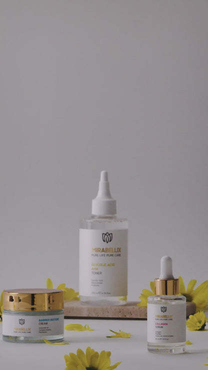 Elastikiyet Arttırıcı ve Kırışıklık Karşıtı Kolajen &amp; Peptit Serum – Hyaluronik Asit Kompleksi Destekli 30 ml