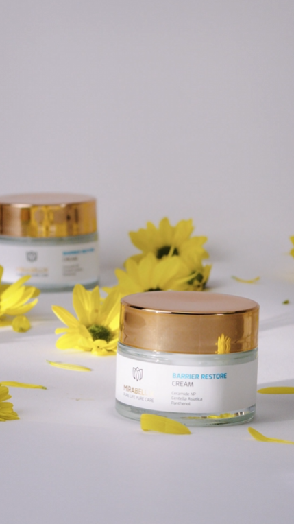 Centella Asiatica (Cica) &amp; Seramid İçeren Bariyer Güçlendirici ve Onarıcı Krem – Pantenol Destekli 50 ml