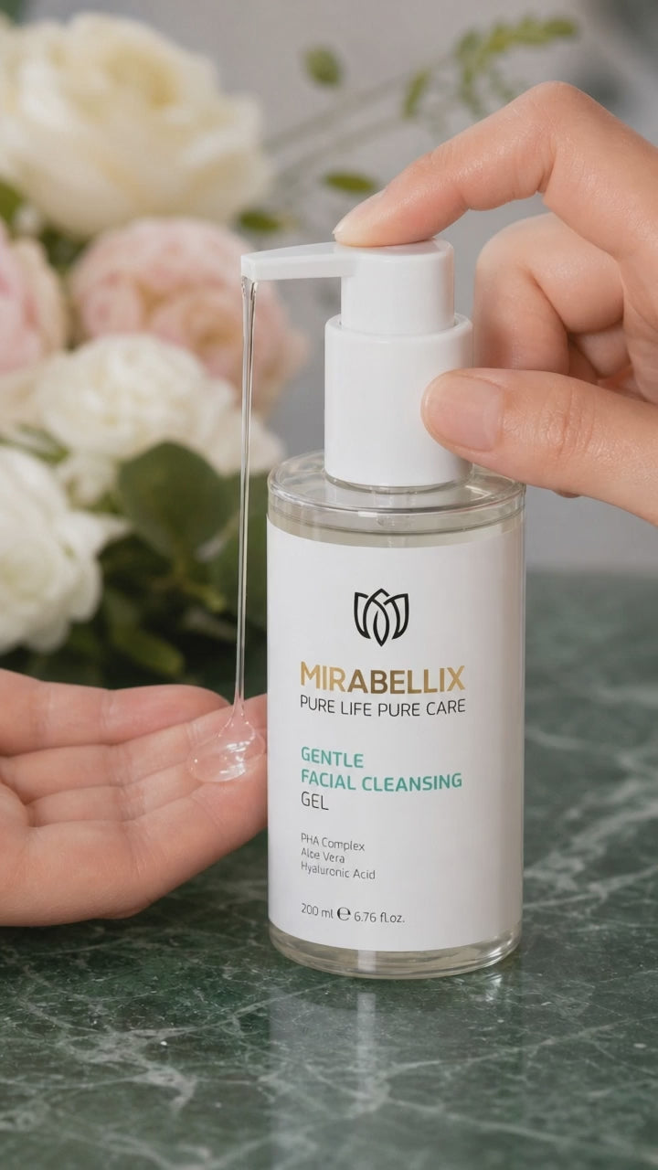 Nazik &amp; Nemlendirici Yüz Temizleme Jeli – Hyaluronik Asit, Aloe Vera ve PHA Kompleksi İçerikli 200 ml